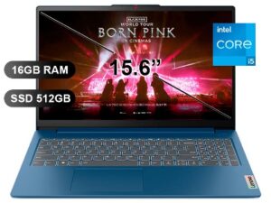 LAPTOP LENOVO IDEAPAD SLIM 3 15IAH8/ I5-12450H/ 16GB/ 512SSD/ 15.6 FHD/ FREEDOS/ 83ER001DLM